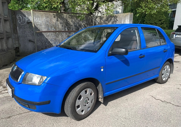 Skoda Fabia cena 5700 przebieg: 157646, rok produkcji 2003 z Zamość małe 137